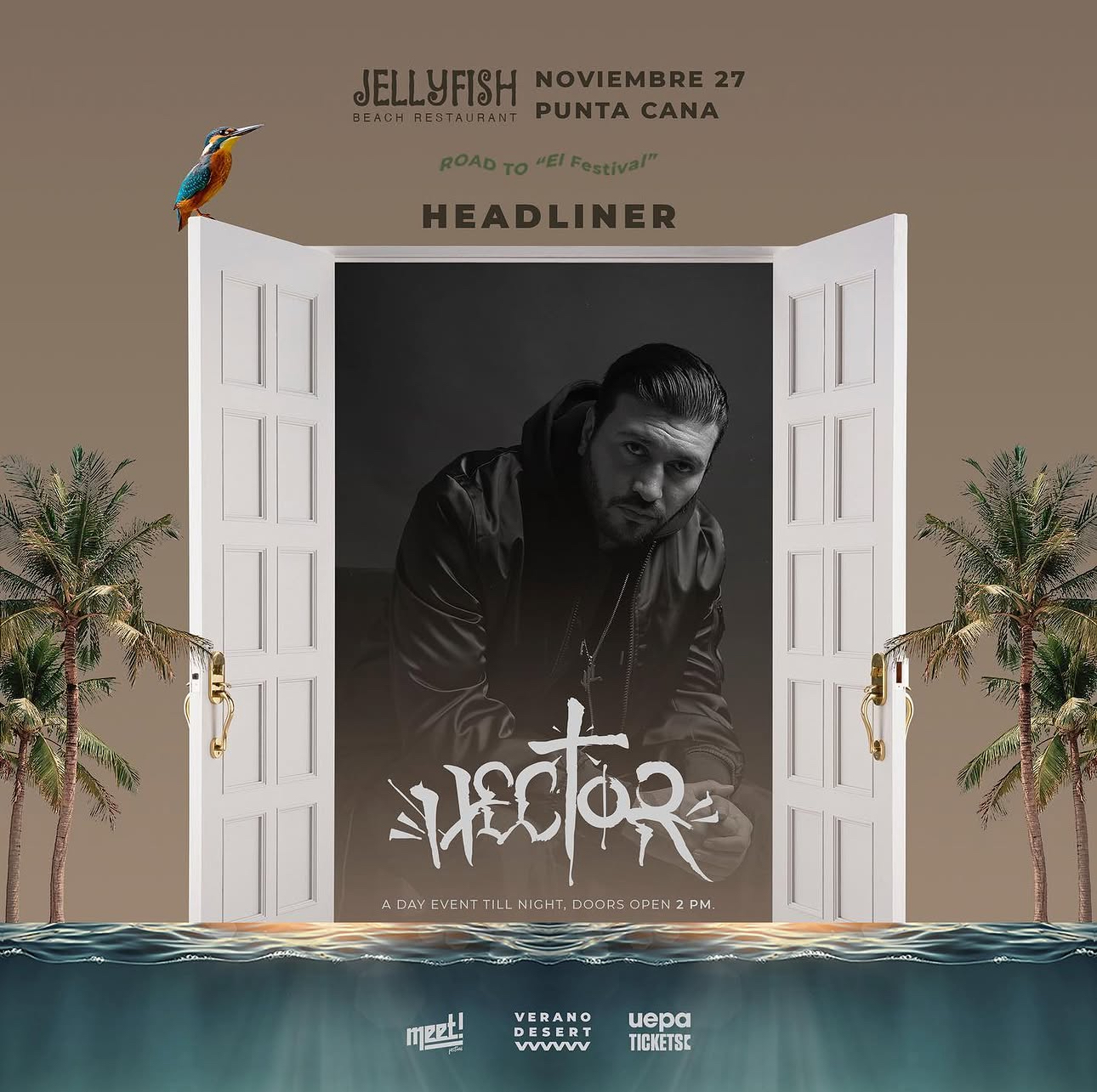 Hector at Jellyfish Beach Club